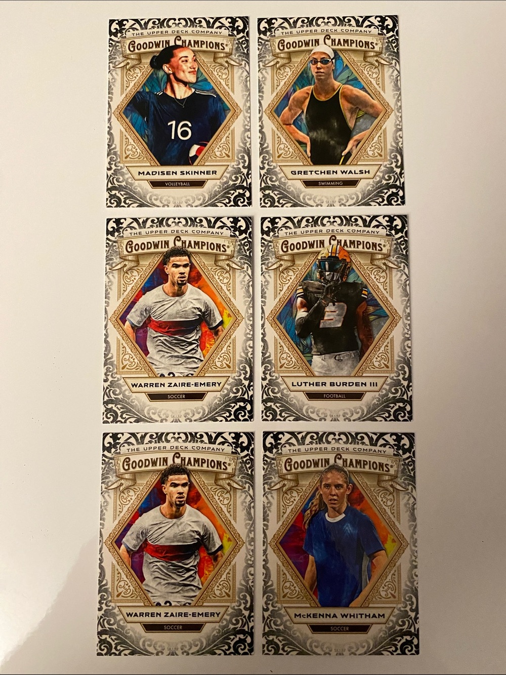 2025 Goodwin Champions Glossy Black Lot (6 Cards)